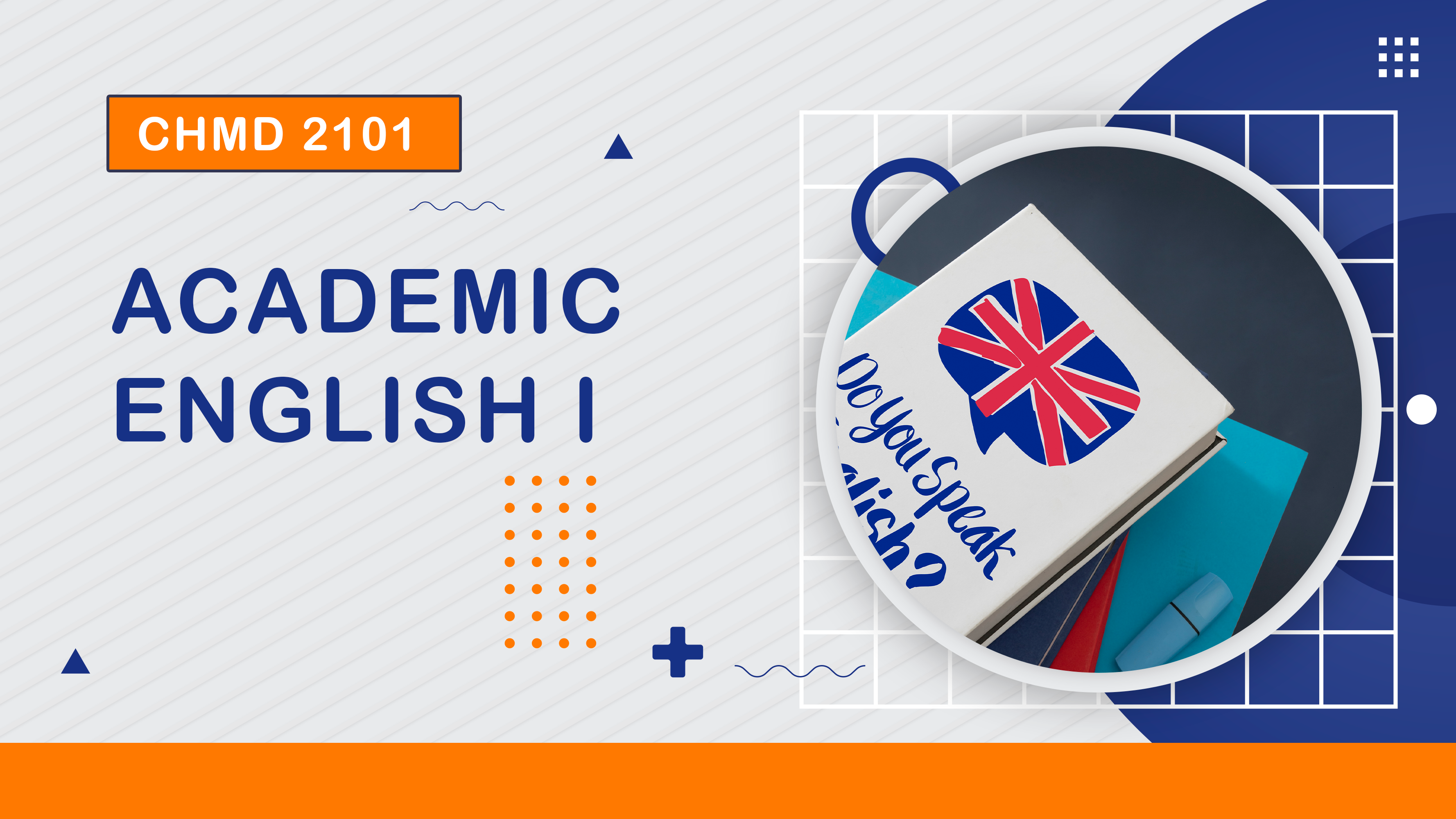 (1/2023) CHMD 2101 Academic English I