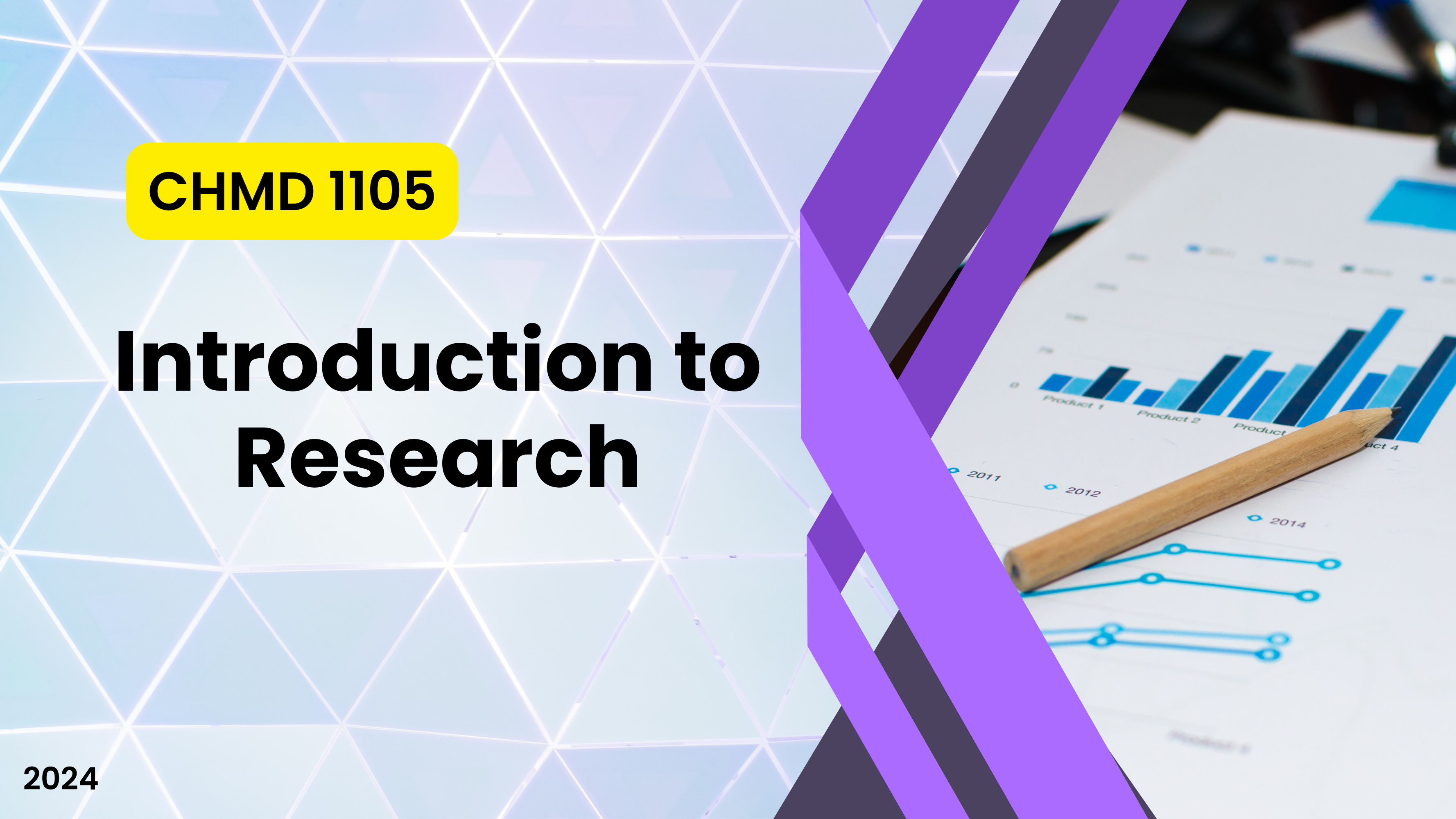  CHMD 1105 Introduction to Research (1/2024)