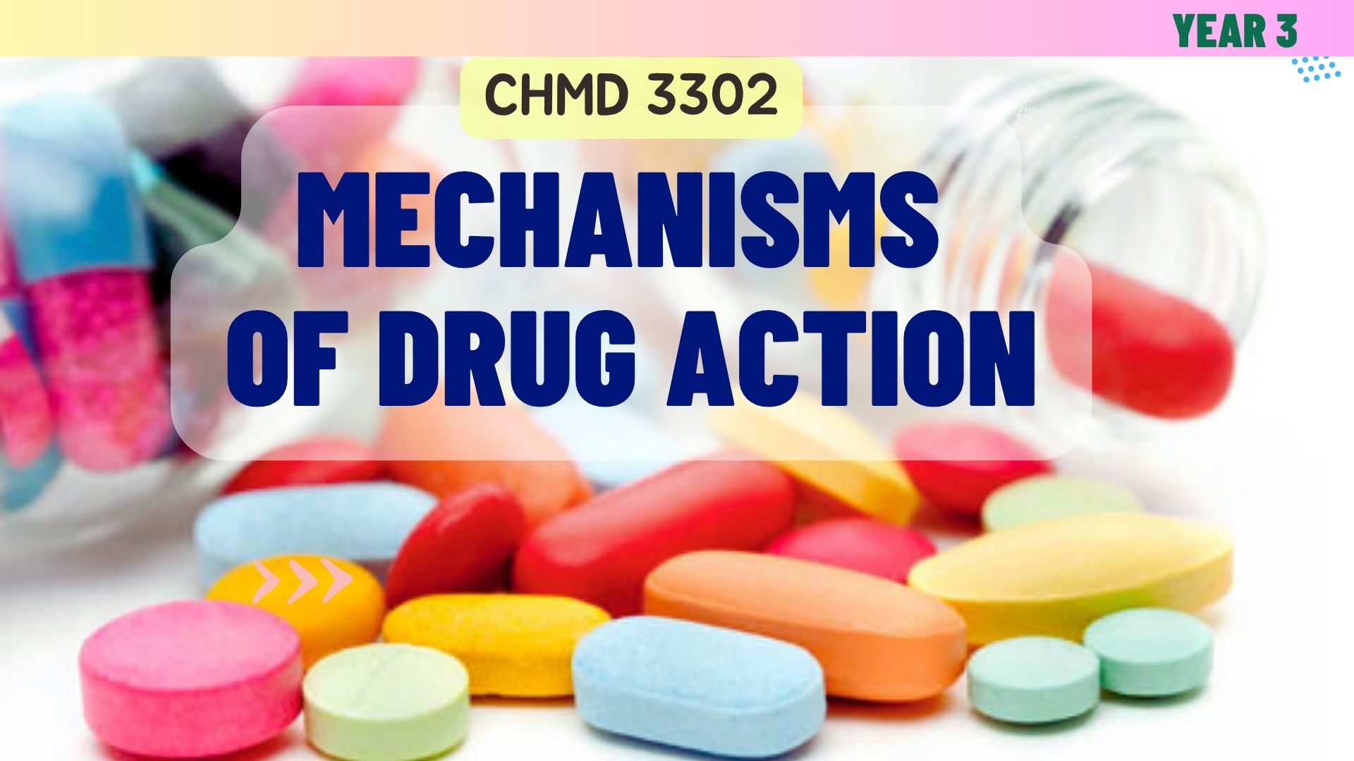 (1/2025) CHMD 3302 Mechanisms of Drug Action