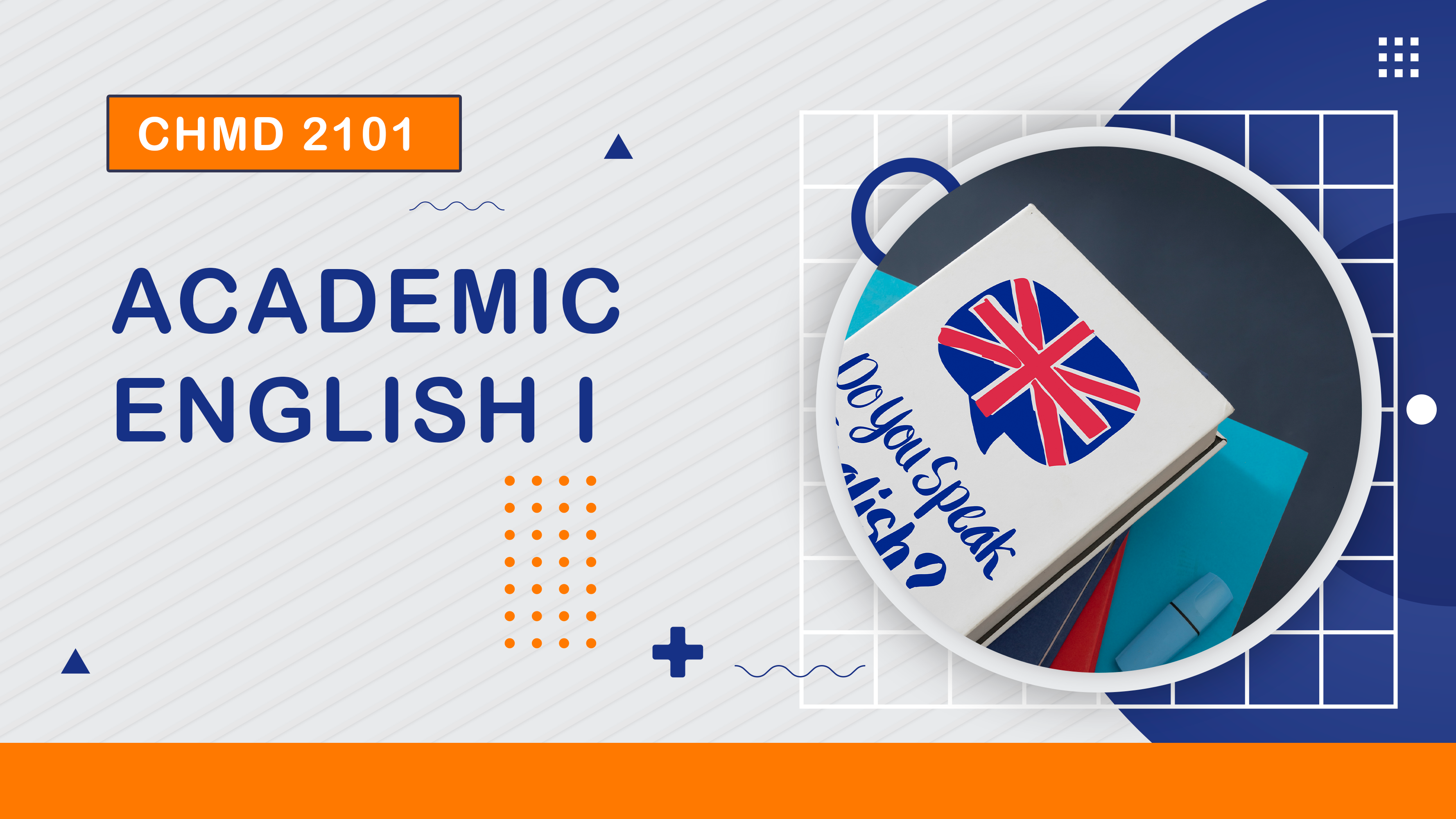 (1/2025) CHMD 2101 Academic English I