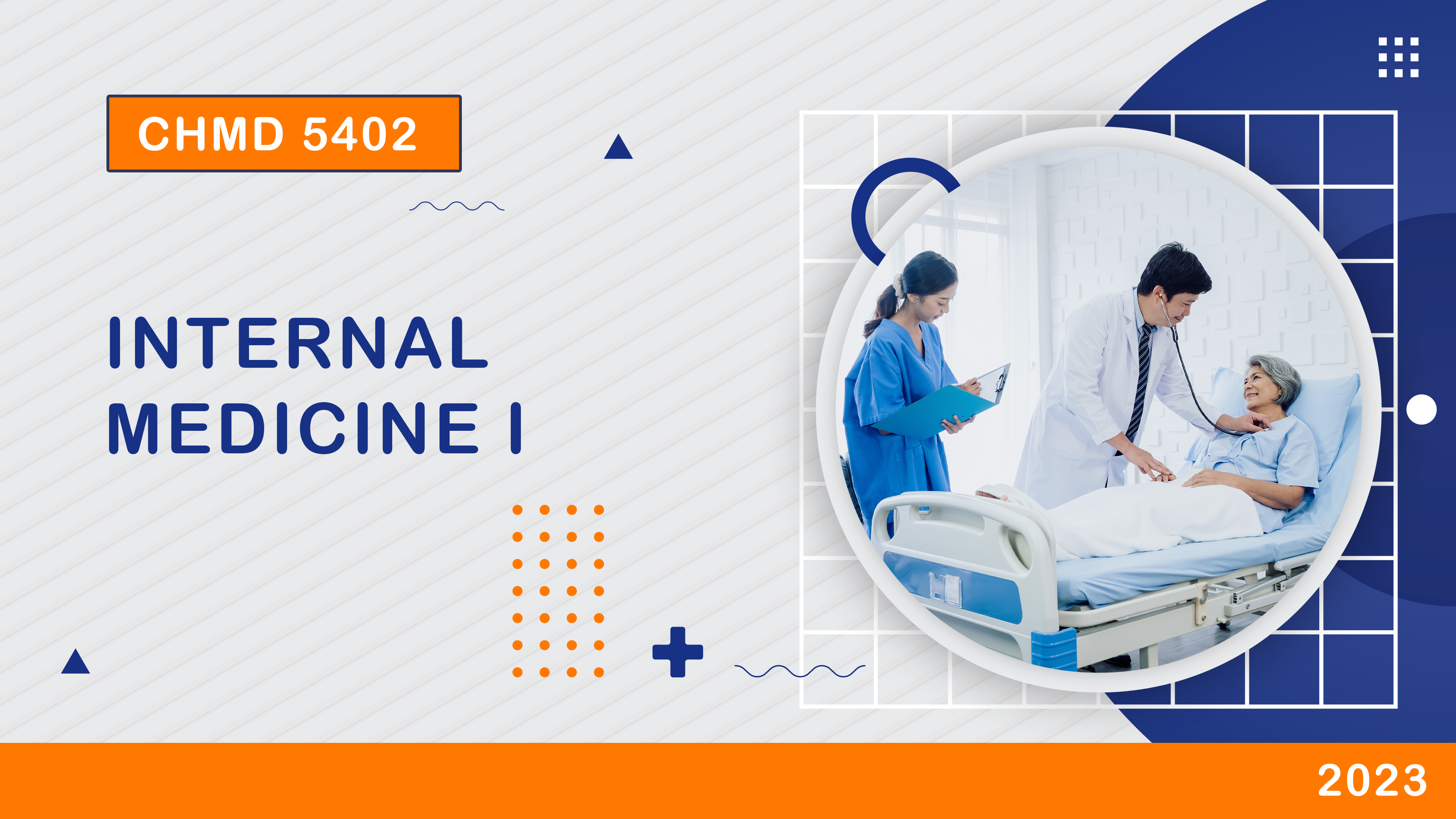 (2026) CHMD 5402 Internal Medicine I