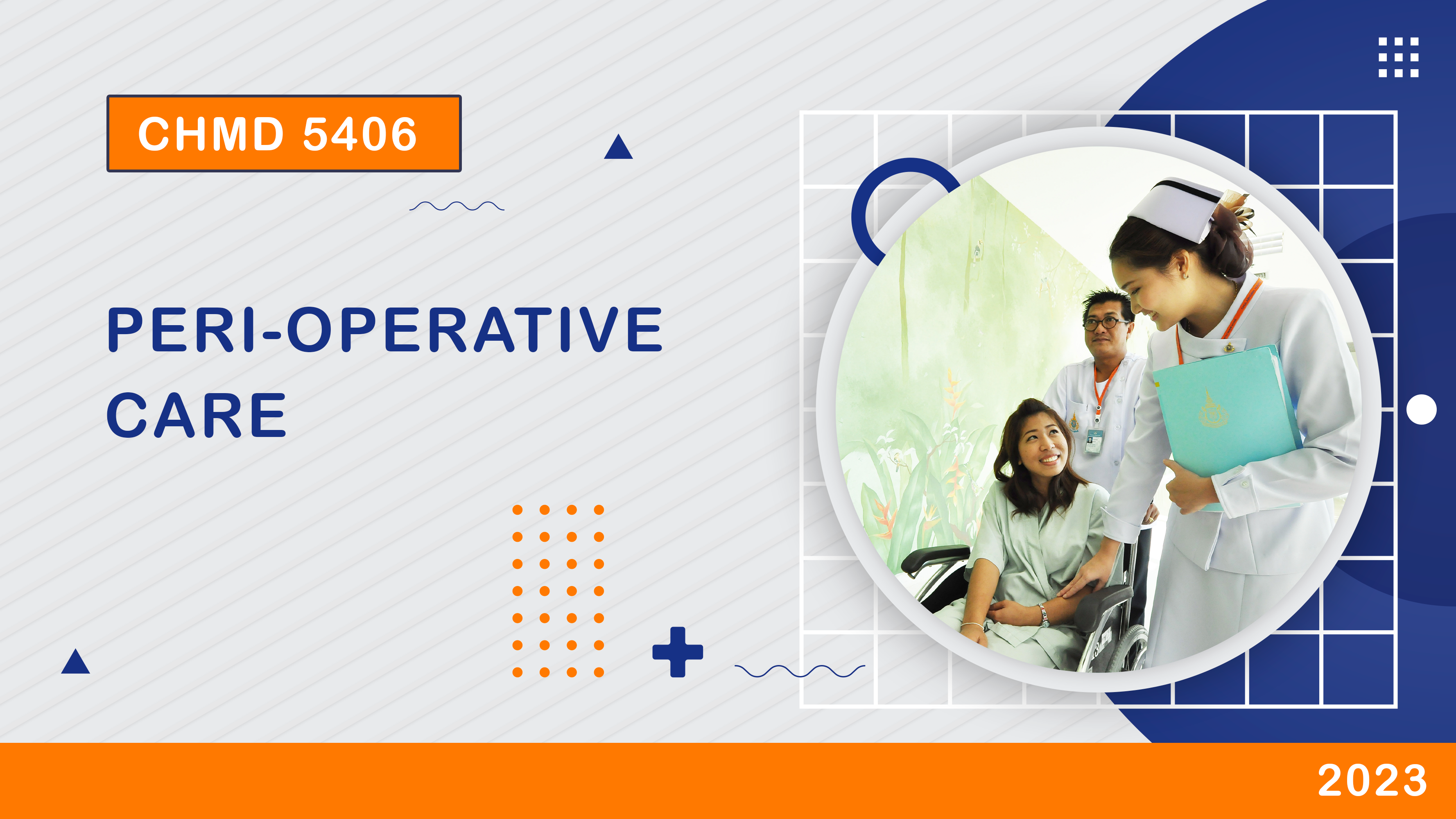 (2026) CHMD 5406 Peri-operative Care